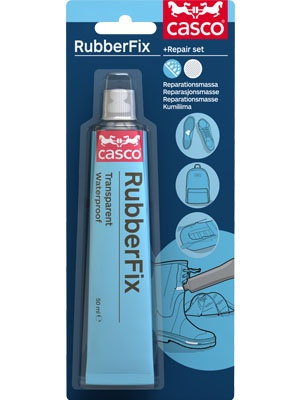 Casco Rubberfix lim för nosskydd, däckpad, bomgrepp, neopren mm