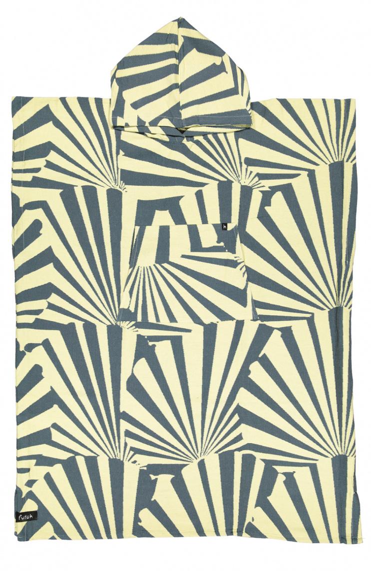 Futah Poncho Taiga Blue