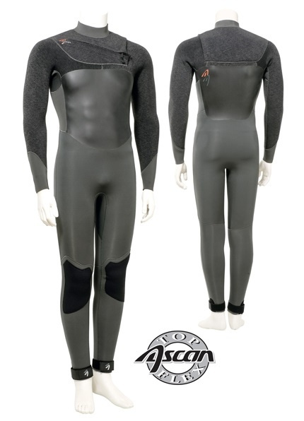 Våtdräkt Herr 5/4 Våtdräkt Ascan Frontzipper