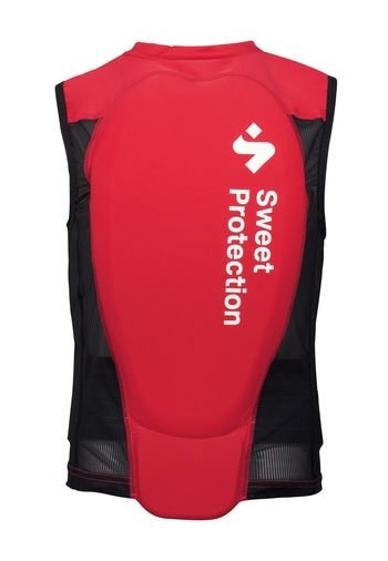 Sweet Protection Back Protector Vest Jr Red