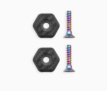 Armstrong Carbon Footstrap Hardware Set