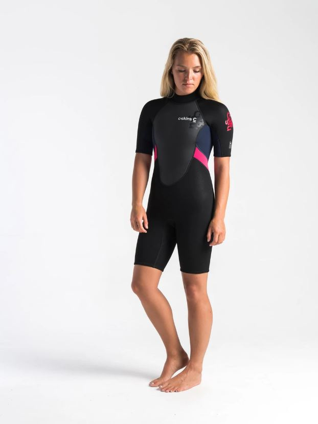 C-Skins Element 3:2 Womens Flatlock Shorti