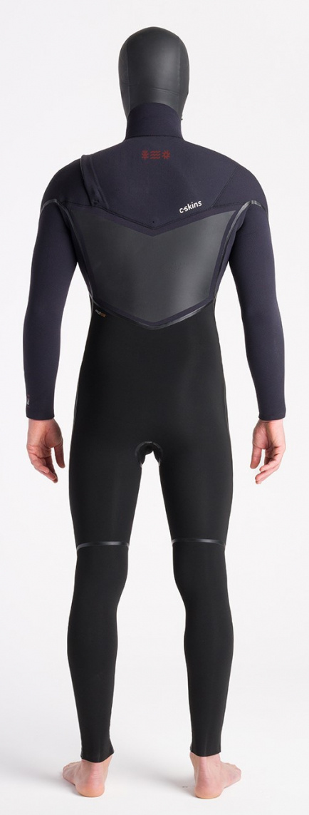 Våtdräkt Herr 6/5 C-Skins NuWave Wired+ LQS Hooded 