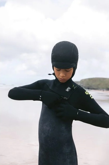 C-Skins Session 5:4 Junior GBS Hooded Steamer