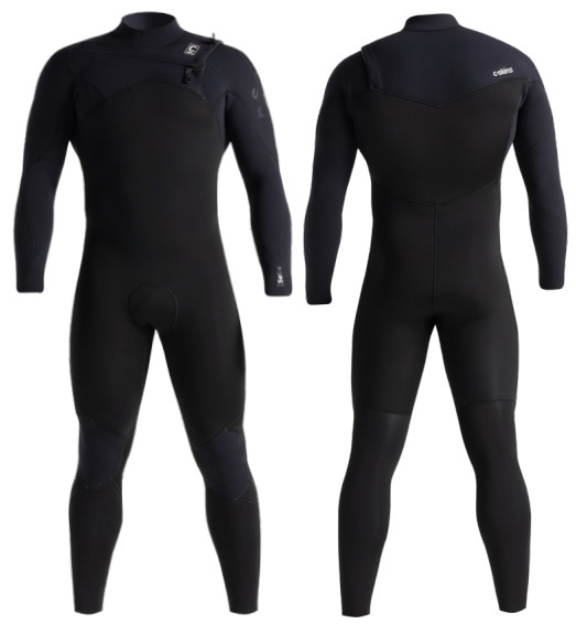 Våtdräkt Herr 5/4/3 C-Skins Session GBS Chest Zip 