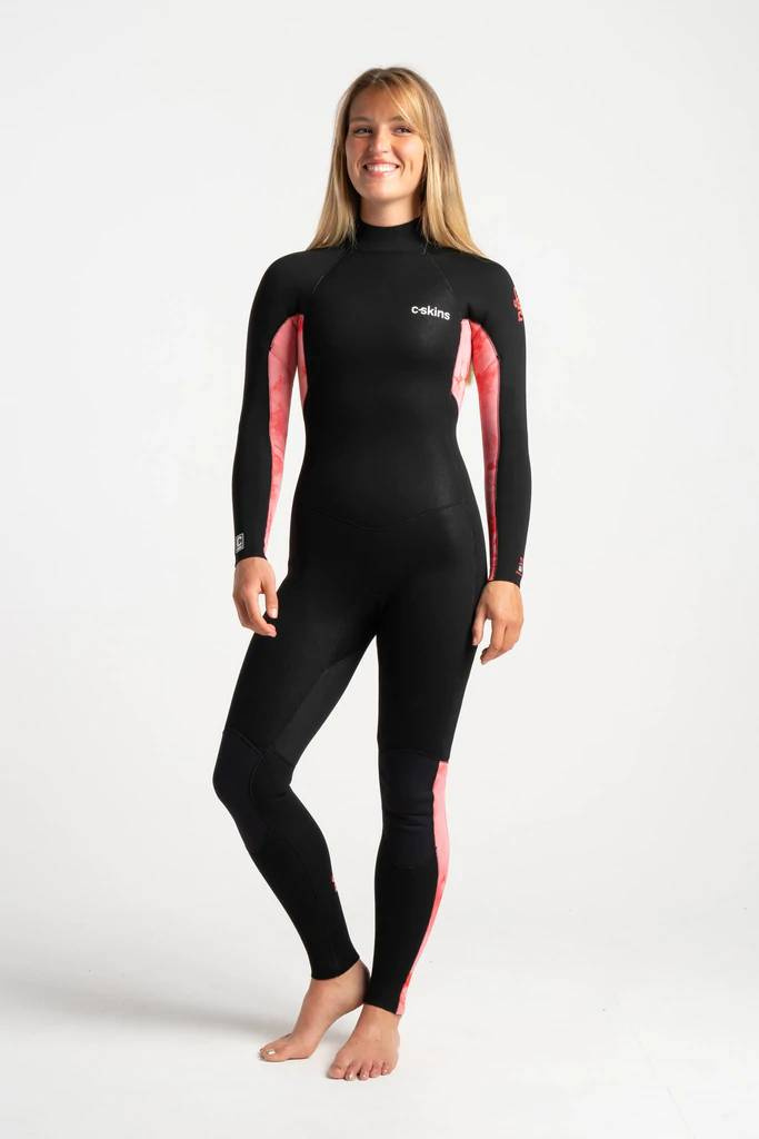 C-Skins Surflite 3:2 Womens GBS Back Zip Steamer