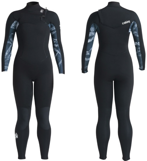 C-Skins Solace 5:4:3 Womens GBS Chest Zip Steamer