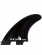 FCS II Carver Black Medium Tri Retail Fins FCS II Carver Black Medium Tri Retail Fins