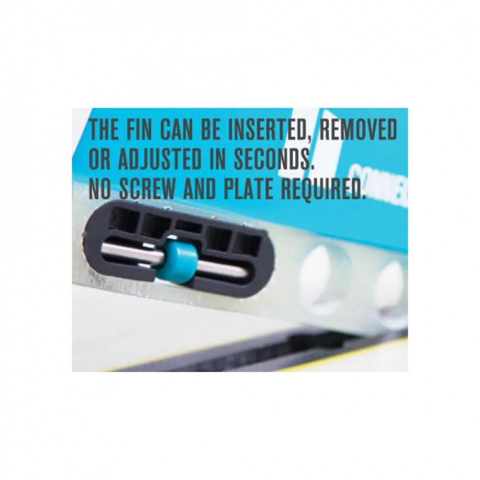 FCS II Connect PG longboard Clear 9 tum