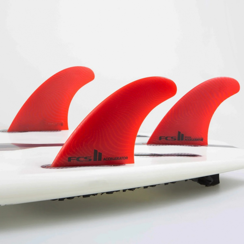 FCS II Accelerator Neo Thruster Tri Set Fin Large (3 fenor)