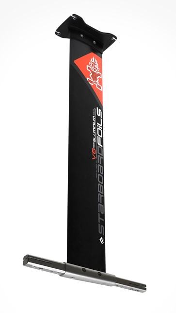 Starboard Mast Set Aluminium V8 92cm Top Plate for Quick Lock II