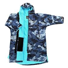 Dryrobe Advance long sleeve blue/camo blue