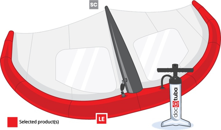 North Nova Light Wind 23/24 6kvm LE Bladder