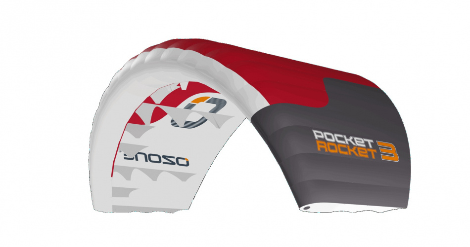 Ozone Pocket Rocket Parawing with control system and bag