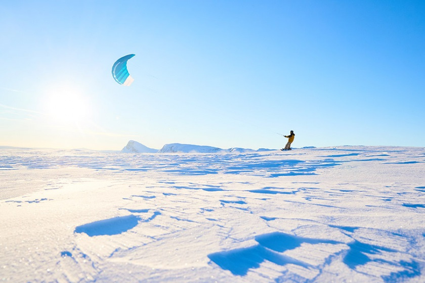 Ozone Pure V1 komplett med bom (foil kite), endast stl 4 kvar