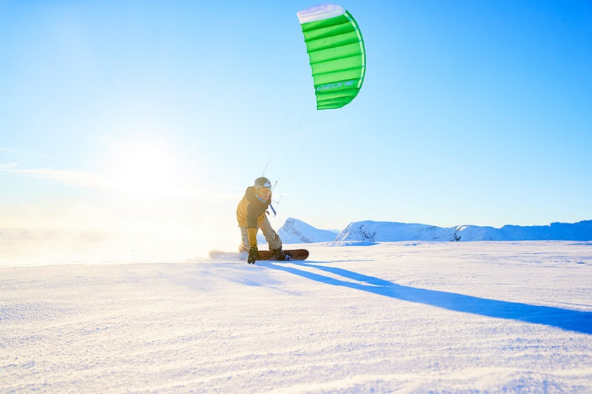 Ozone Pure V1 komplett med bom (foil kite), endast stl 4 kvar