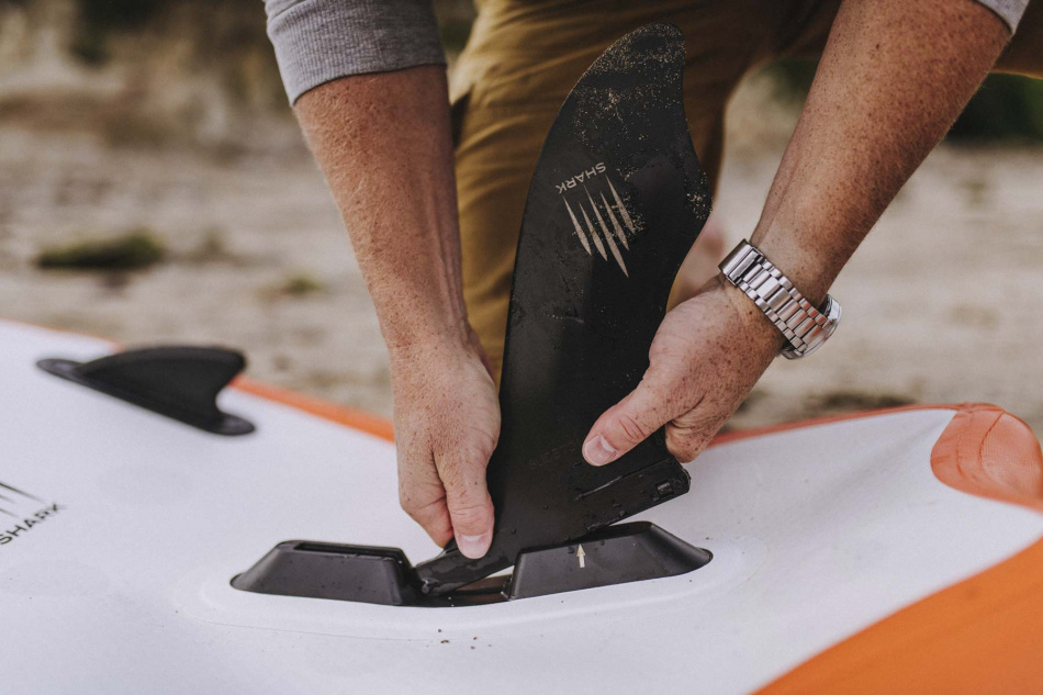 Shark quick fix fin Svart (för us-box)