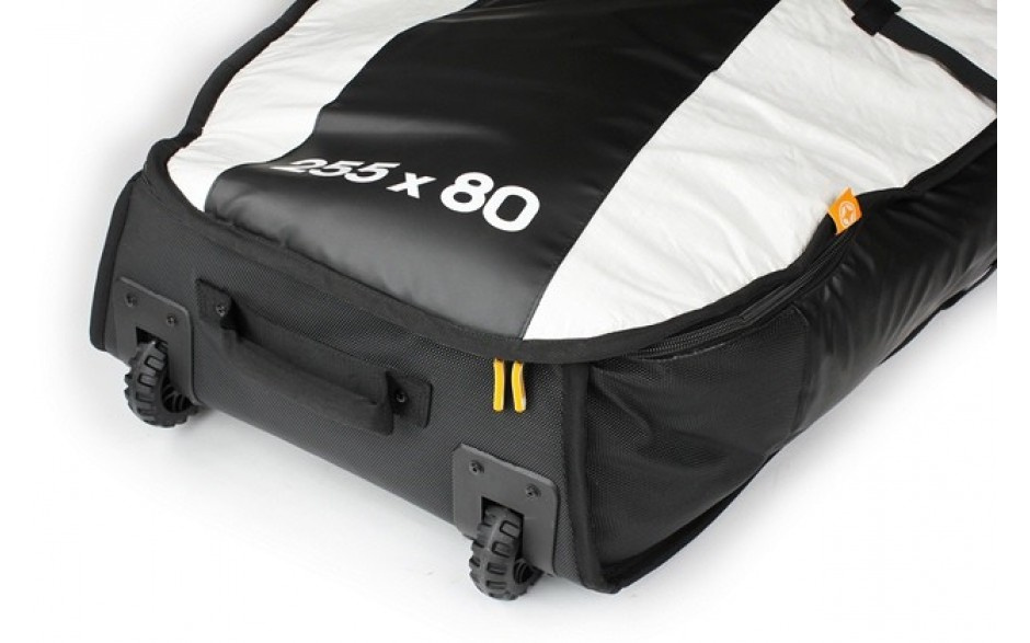 Unifiber Double Pro Boardbag 255 x 80 with XL Wheels