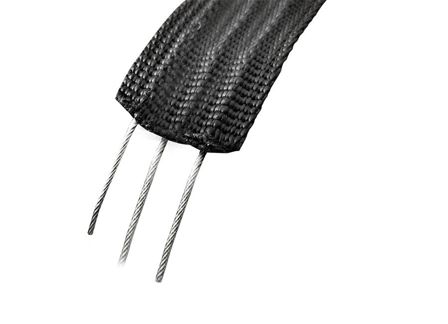 Unifiber Lockable Steel Reinforced Tie-Down Straps 5m x 24mm (Set)