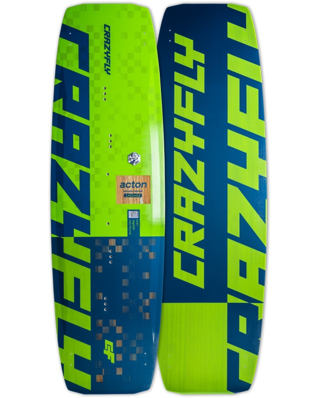 Crazyfly Acton kitebräda 2025 (Freeride)