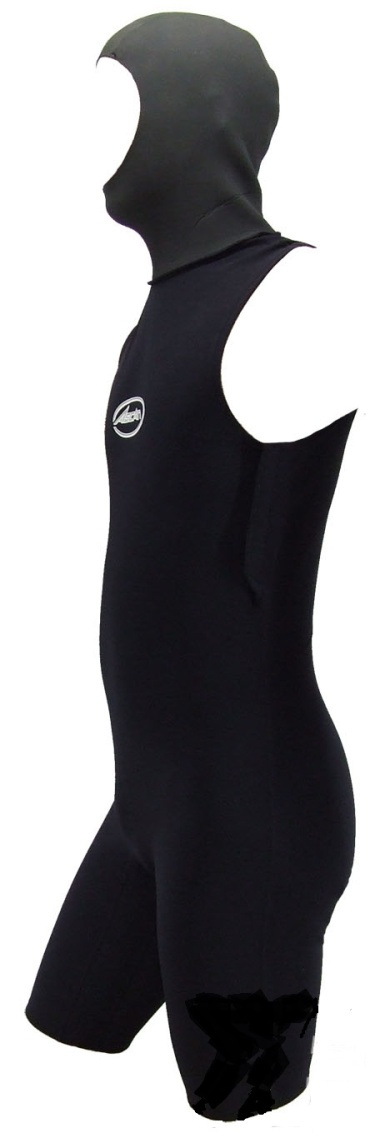 Ascan underställ shorty med huva