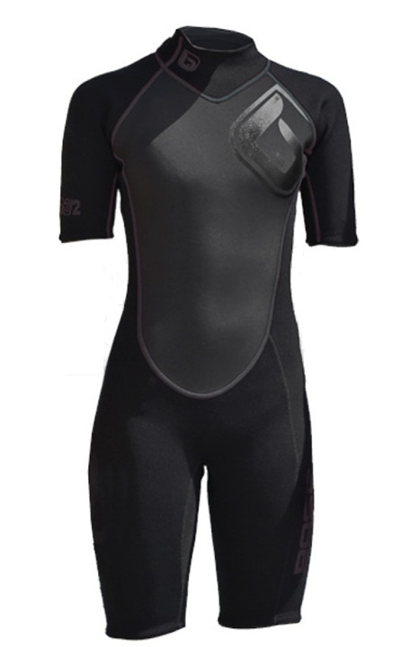 Våtdräkt Base Std Shorty Dam Svart
