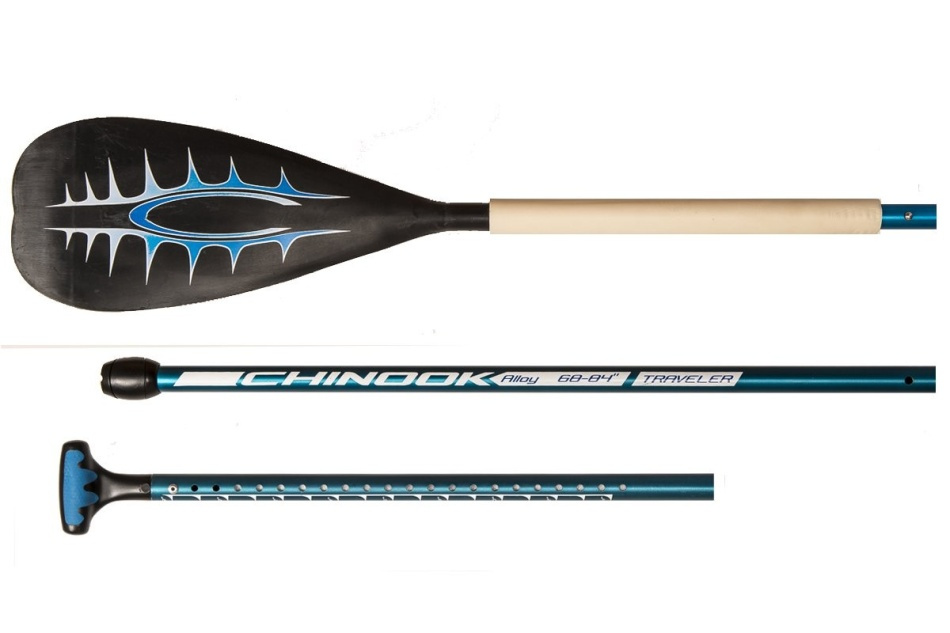 Chinook SUP paddel aluminium 3-delad
