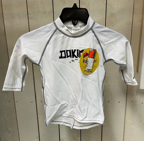 Dakine Rashguard/UV-tröja White 4T (Passar ca 3-4 år)