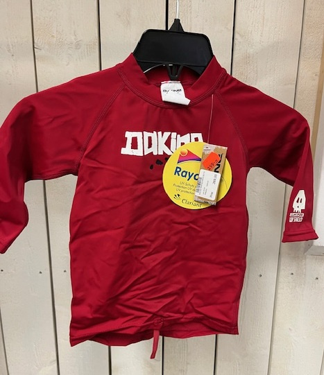 Dakine Rashguard/UV-tröja Red 4T (Passar ca 3-4 år)