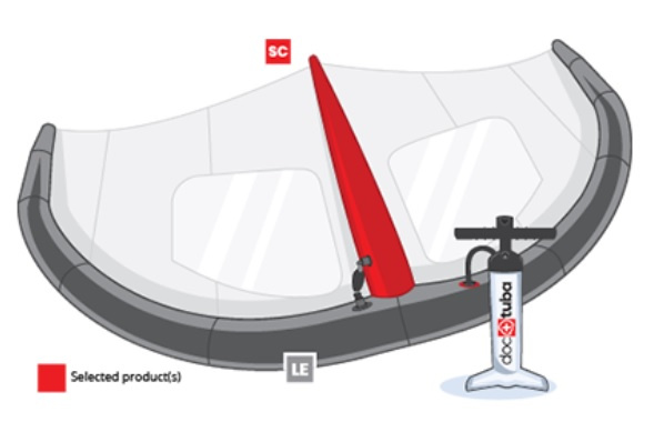 Dr.tuba Freewing GO 5,5m Center Strut