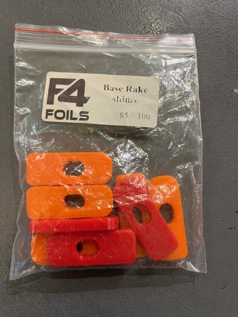 F4 Foils Rake Shims