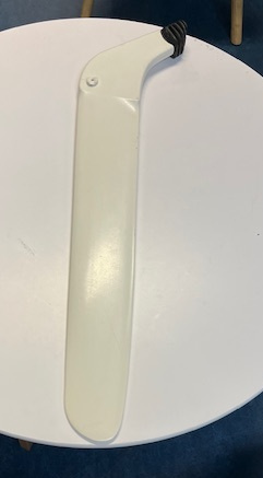 Fanatic Centerbord vit (Restparti)