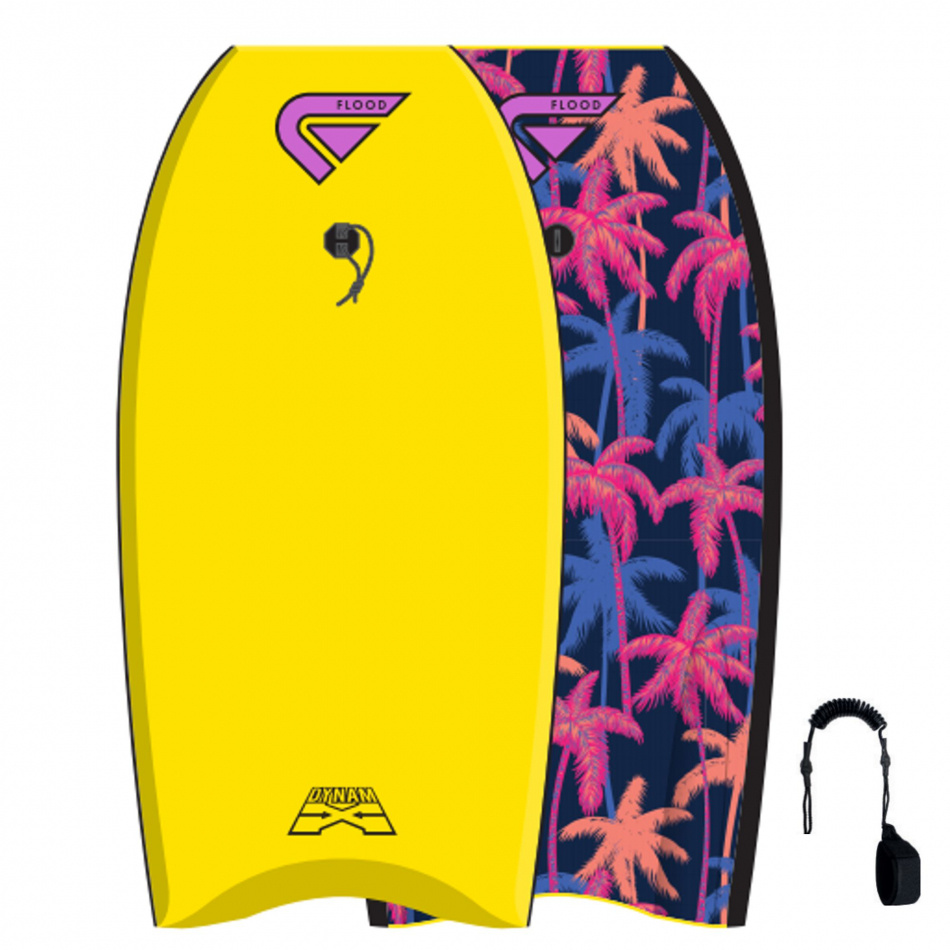 Flood bodyboard Dynamx med stringer