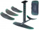 North foilset för Wingfoil, Supfoil, Wavefoil, Wakefoil North foilset för Wingfoil, Supfoil, Wavefoil, Wakefoil