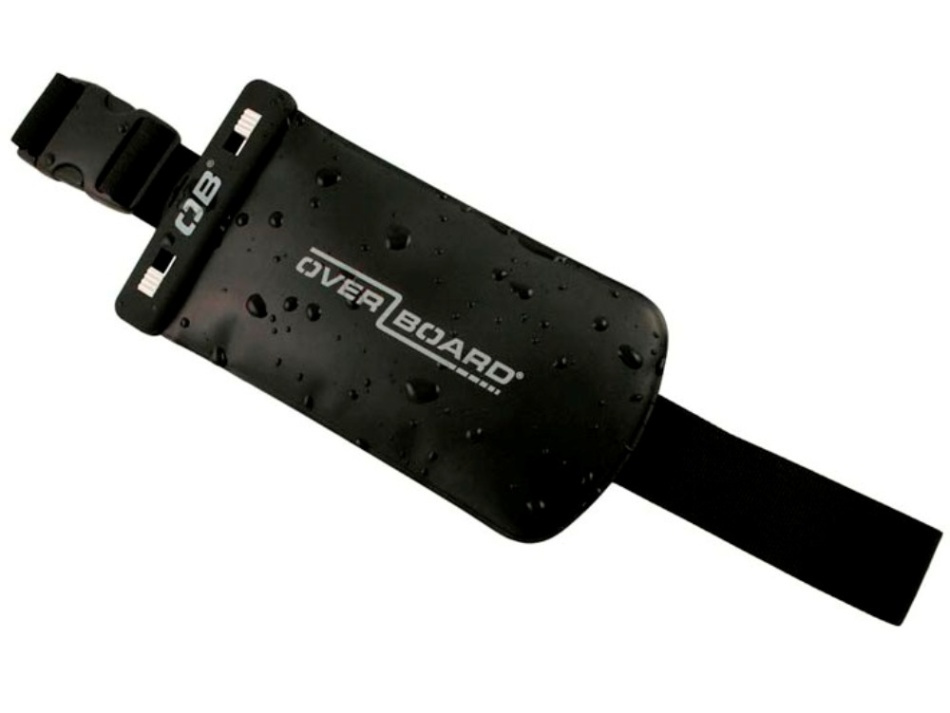 Overboard vattentät bältesväska svart