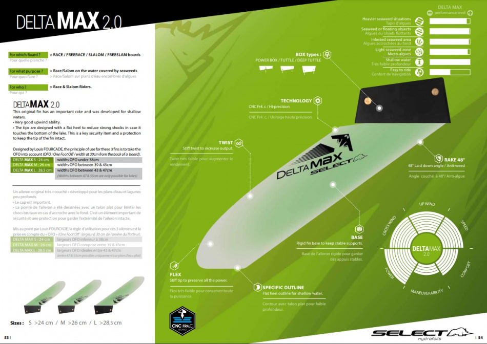 Fena Select Delta Max 2.0 Weed (sjögräs/grunt vatten)