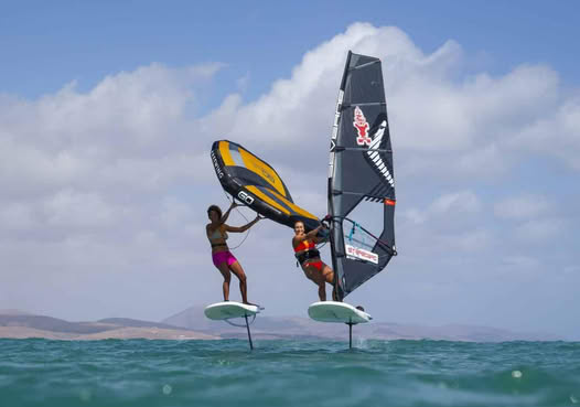 Starboard paket Foil X Wing med Loftsails Waterman