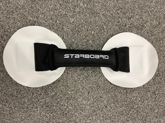 Starboard handle with neopren cover