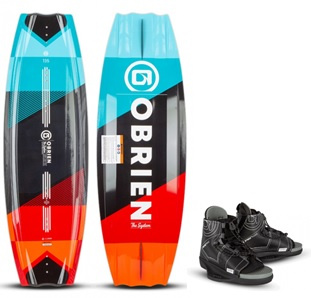 Wakeboard Obrien System med bindning -24, endast 119cm kvar