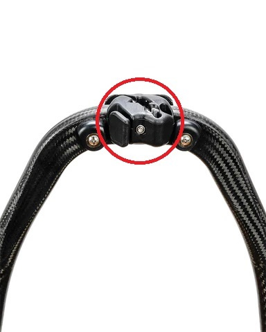 Chinook outhaul with cleat and loop and go