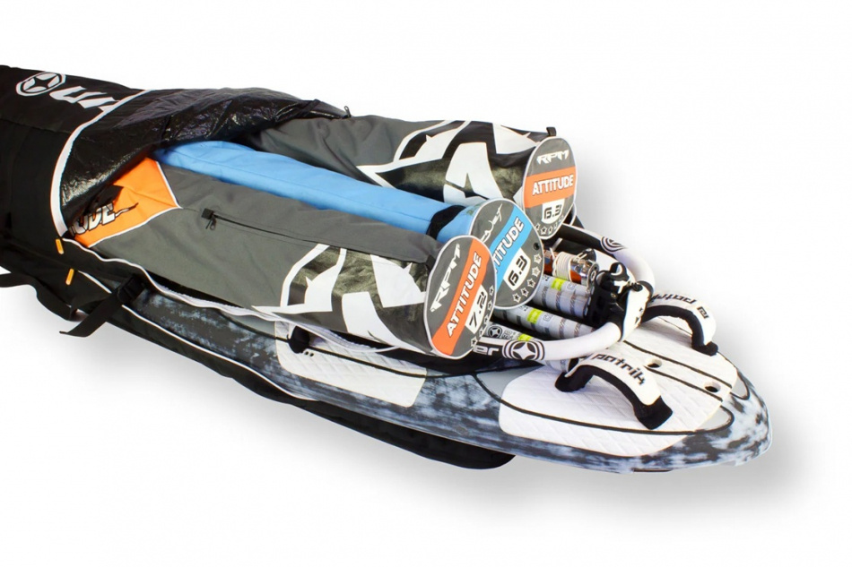 Unifiber Blackline Roofrack board quiver bag